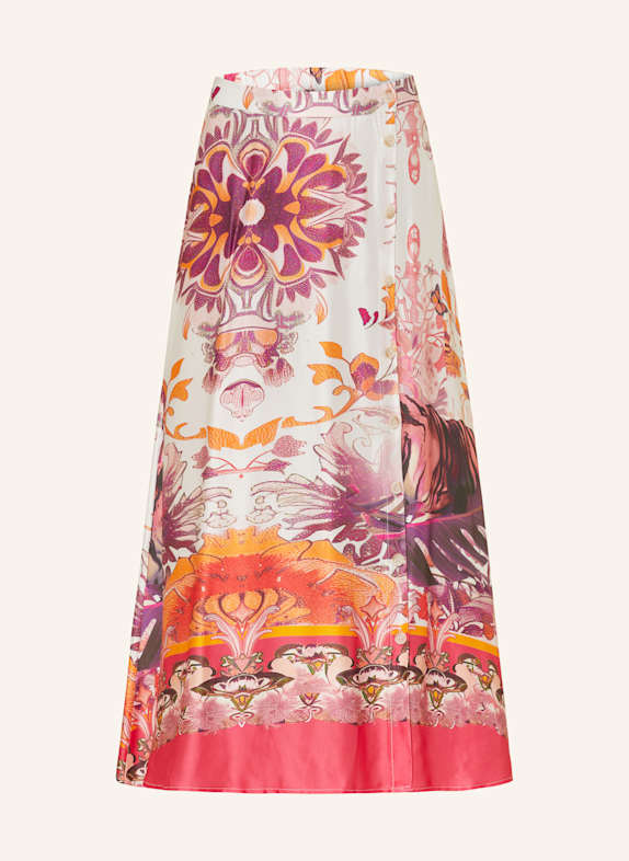miss goodlife Satinrock WEISS/ LILA/ ORANGE