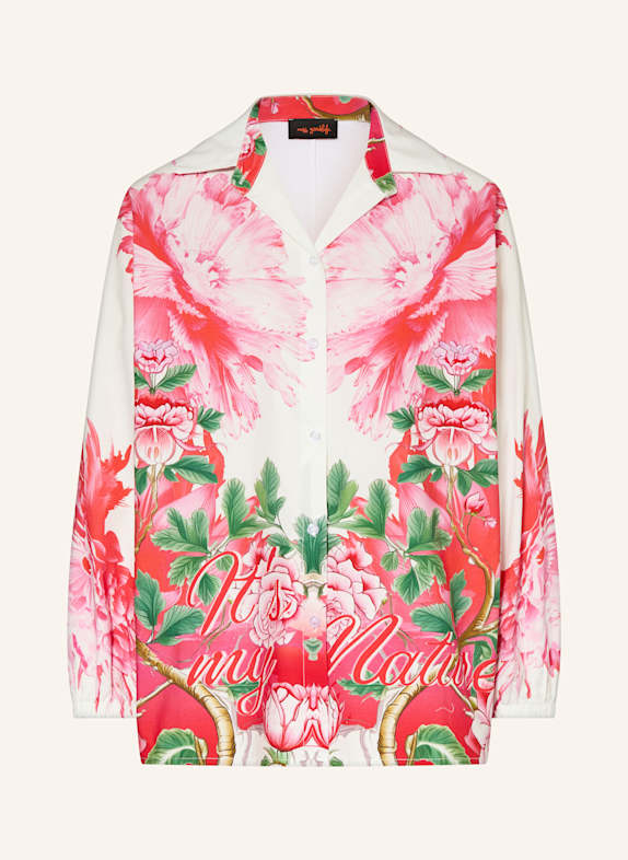 miss goodlife Shirt blouse WHITE/ RED/ PINK