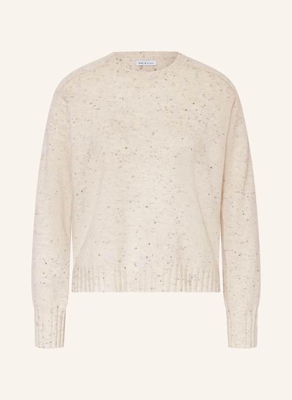 MRS & HUGS Cashmere-Pullover CREME