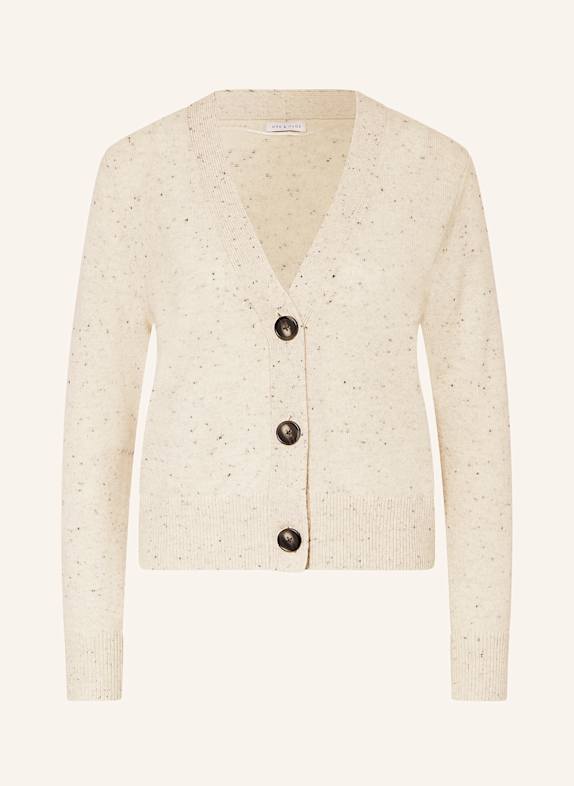 MRS & HUGS Strickjacke aus Cashmere CREME