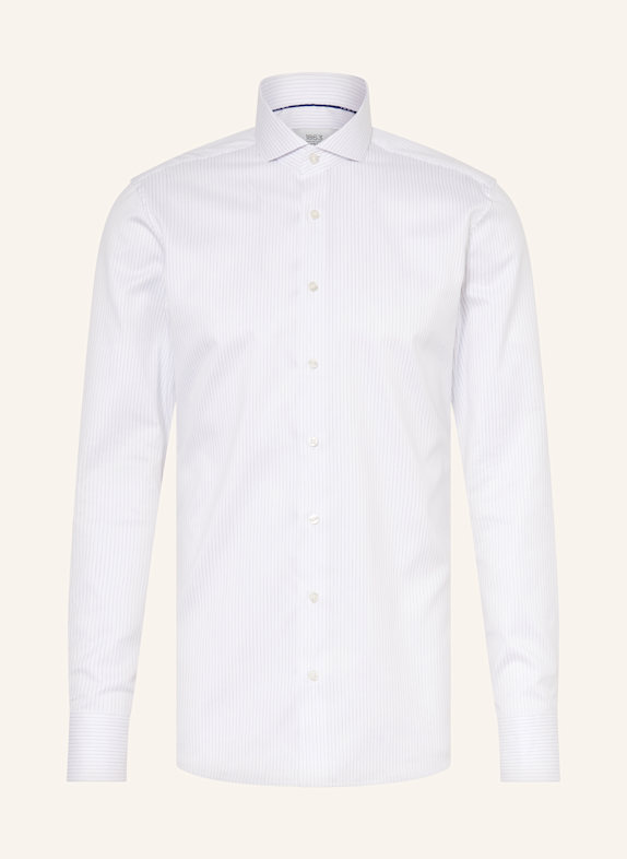 1863 by ETERNA Hemd Slim Fit BLAU/ WEISS