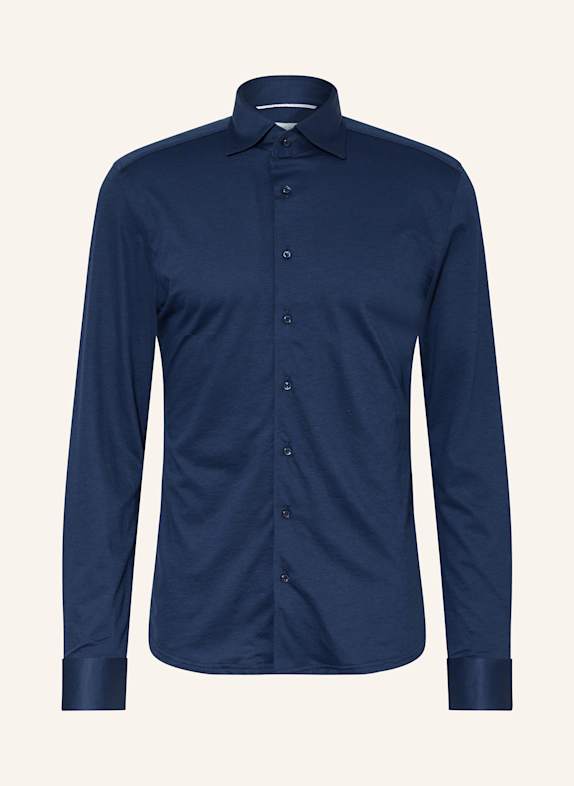 1863 by ETERNA Hemd Slim Fit DUNKELBLAU