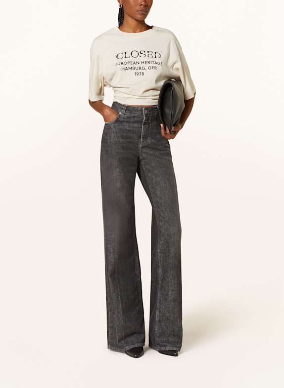 CLOSED Wide Leg Jeans GILLAN 100 BLACK