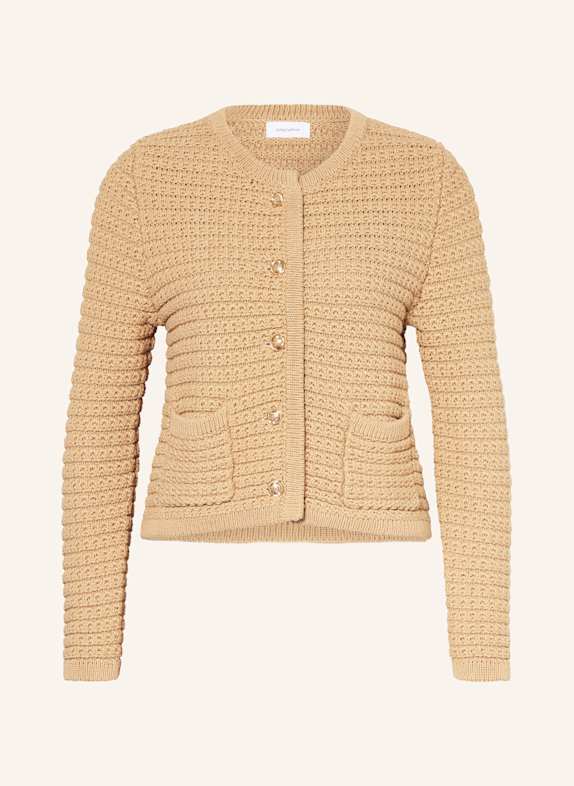 darling harbour Strickjacke CAMEL