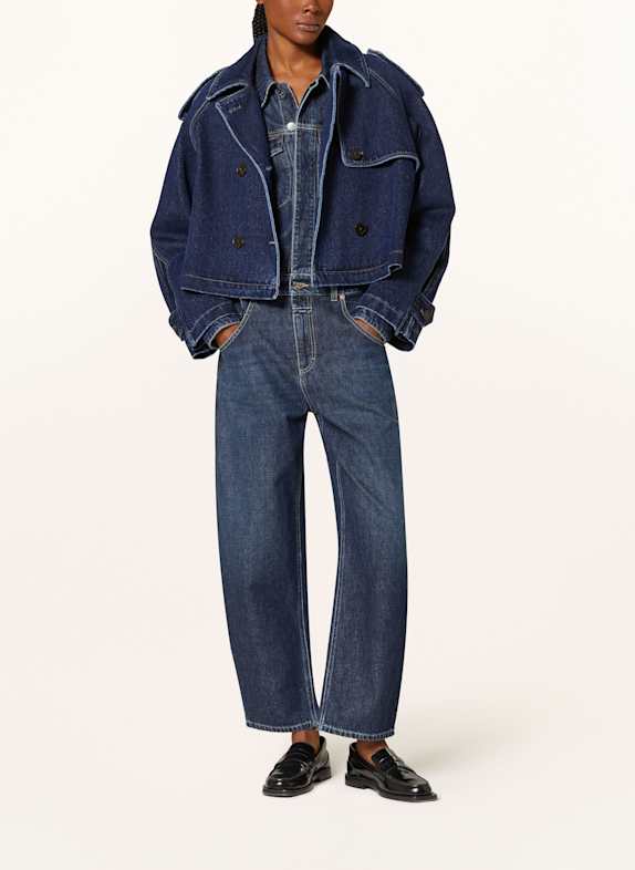 CLOSED jasje met revers DONKERBLAUW