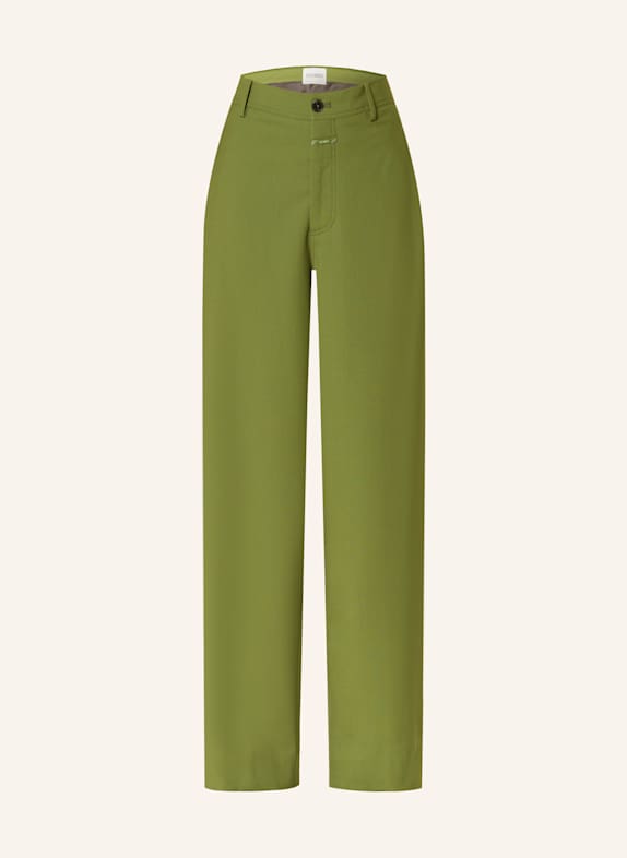 CLOSED WRENNA wide leg trousers GREEN