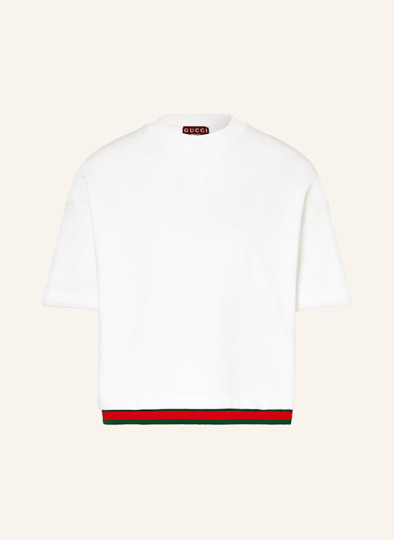 GUCCI Krótka koszulka BIAŁY