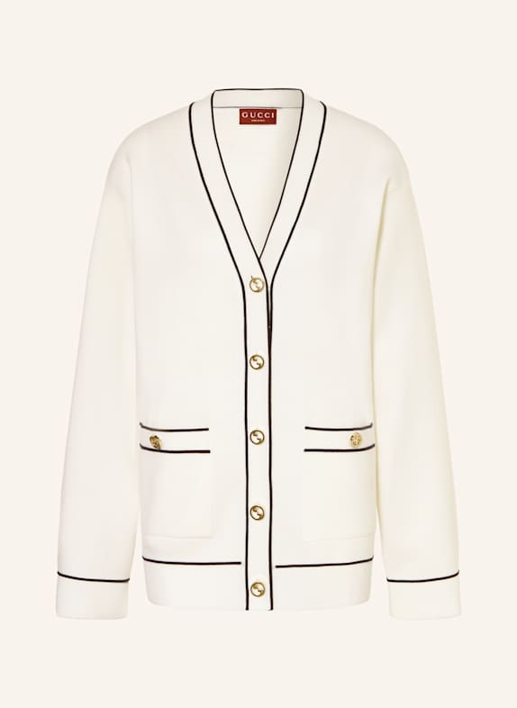 GUCCI Strickjacke ECRU
