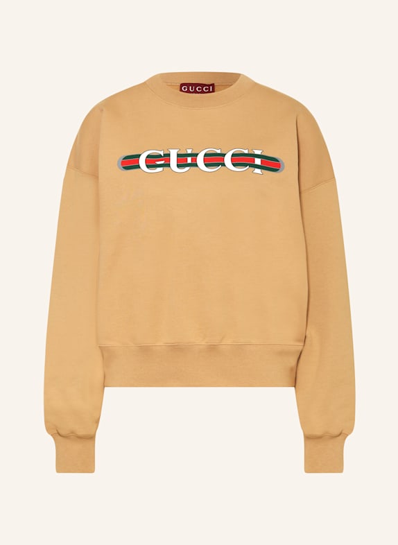 GUCCI Sweatshirt HELLBRAUN