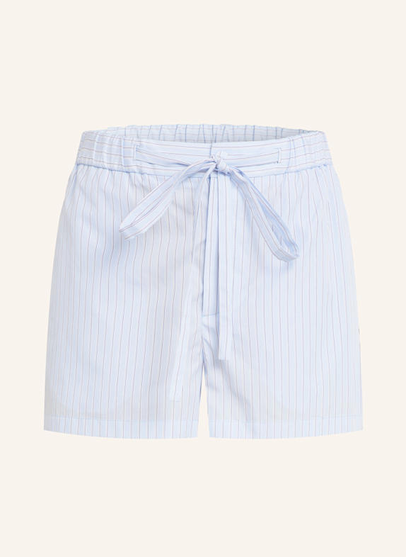 GUCCI Shorts mit Galonstreifen HELLBLAU/ BLAU/ WEISS