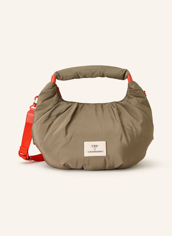 UNIO Torebka KITZBUEHEL PUFFY LARGE KHAKI/ POMARAŃCZOWY