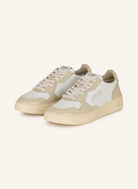 AUTRY MEDALIST LOW RT sneakers WHITE/ BEIGE
