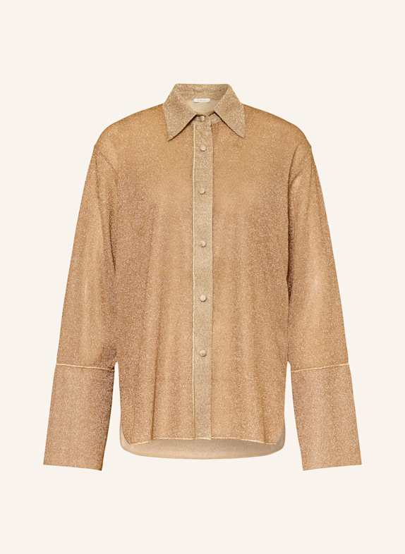Oséree Chemisier LUMIERE avec fil pailleté OR