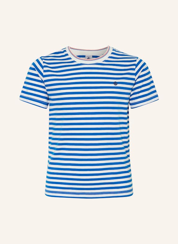 PETIT BATEAU T-Shirt BLAU/ WEISS