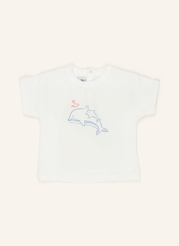 PETIT BATEAU T-Shirt ECRU