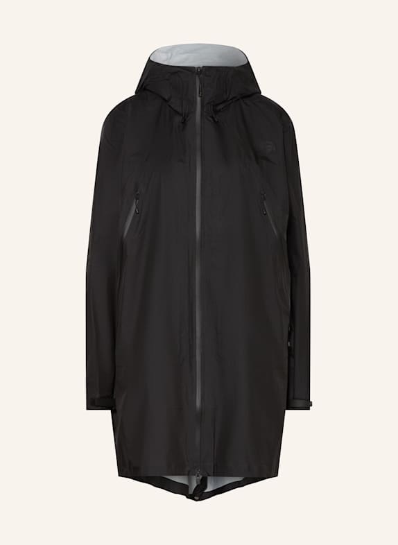 THE NORTH FACE Regenparka PACKABLE LT SCHWARZ