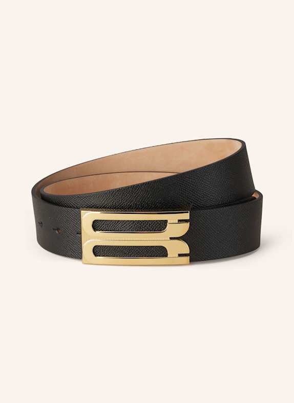 VICTORIA BECKHAM Ledergürtel SCHWARZ