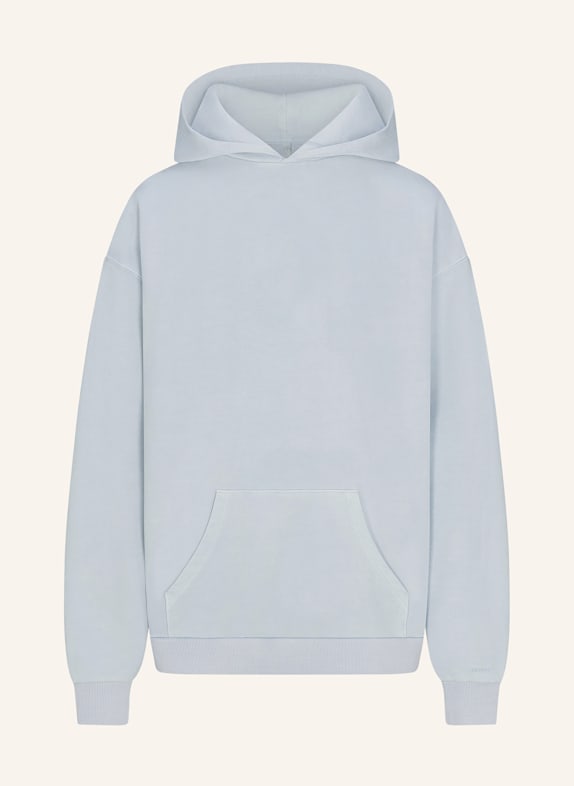 SKIMS Bluza z kapturem rekreacyjna BOYFRIEND FLEECE zen blue