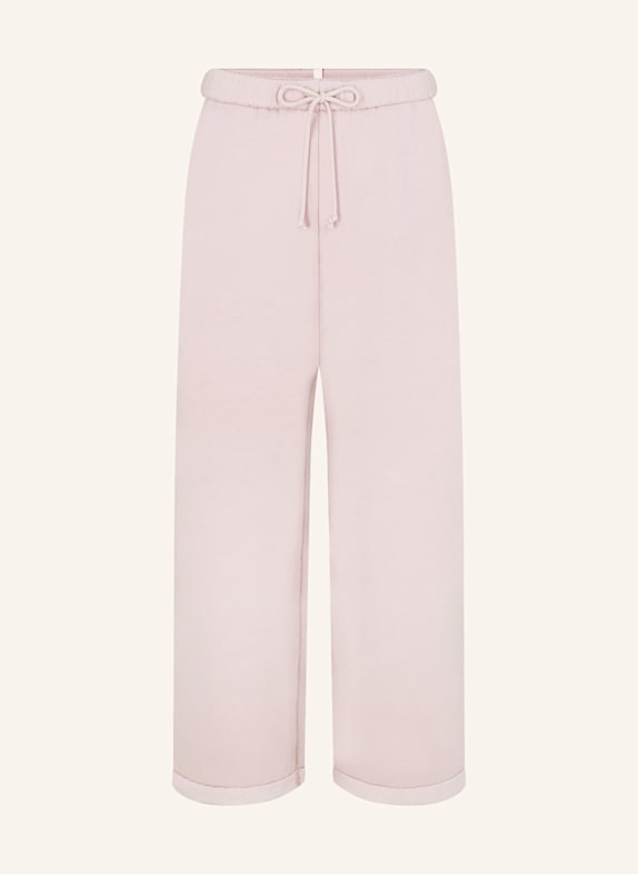 SKIMS Spodnie dresowe rekreacyjne COTTON-FLEECE BARELY PINK