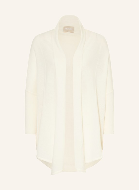 KUJTEN LOUKA cashmere knit cardigan ECRU