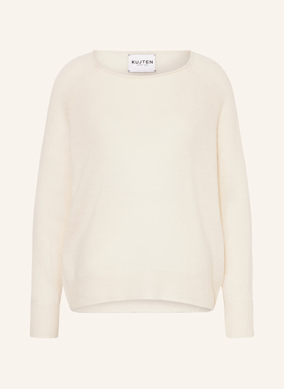 KUJTEN LIORA cashmere sweater 755 BLANC