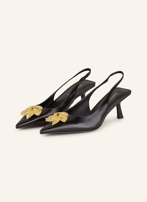 MARC CAIN Slingpumps 900 BLACK