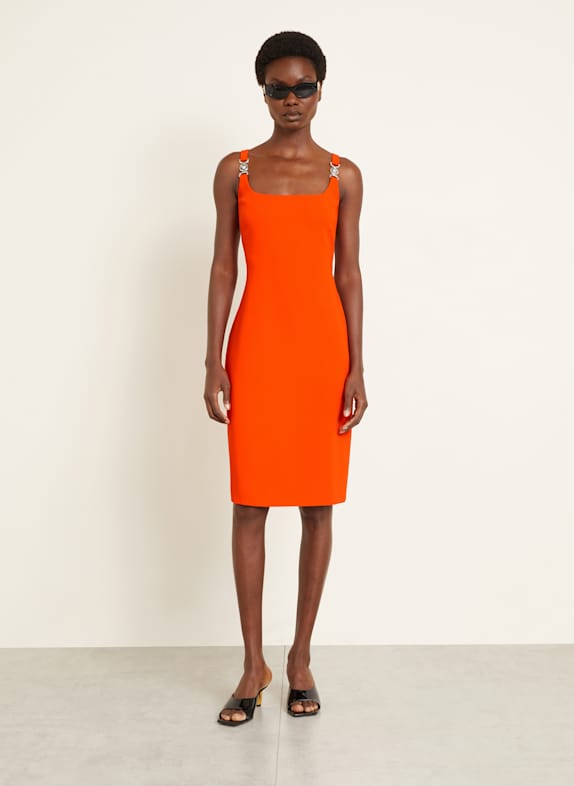 VERSACE Etuikleid ORANGE