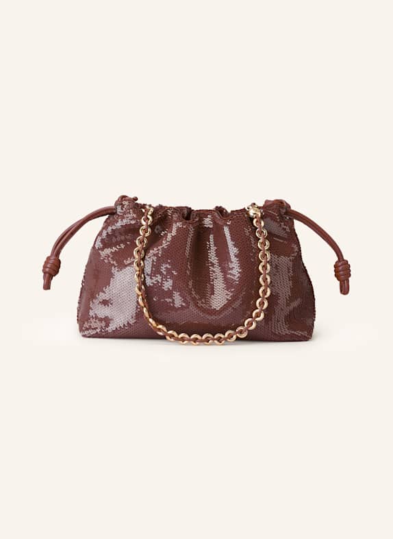 LOEWE Shoulder bag FLAMENCO MEDIUM BROWN