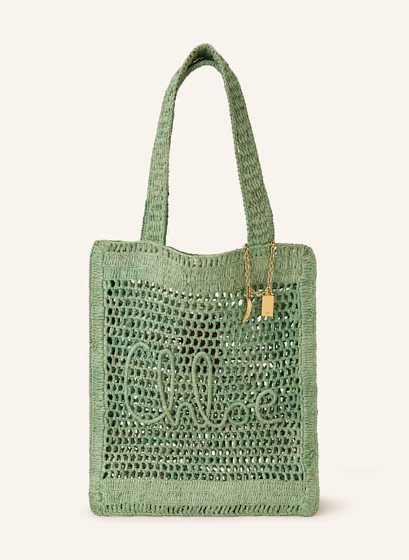 Chloé Shopper SUMMER BANANA Tea Leaf Green