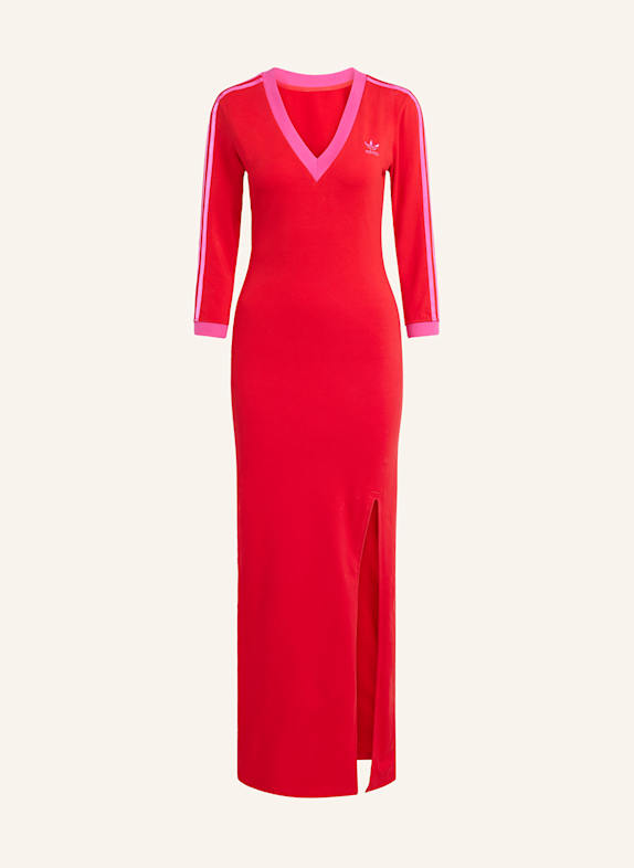 adidas Originals Kleid ADICOLOR CLASSICS 3 STRIPES MAXI ROT/ ROSA
