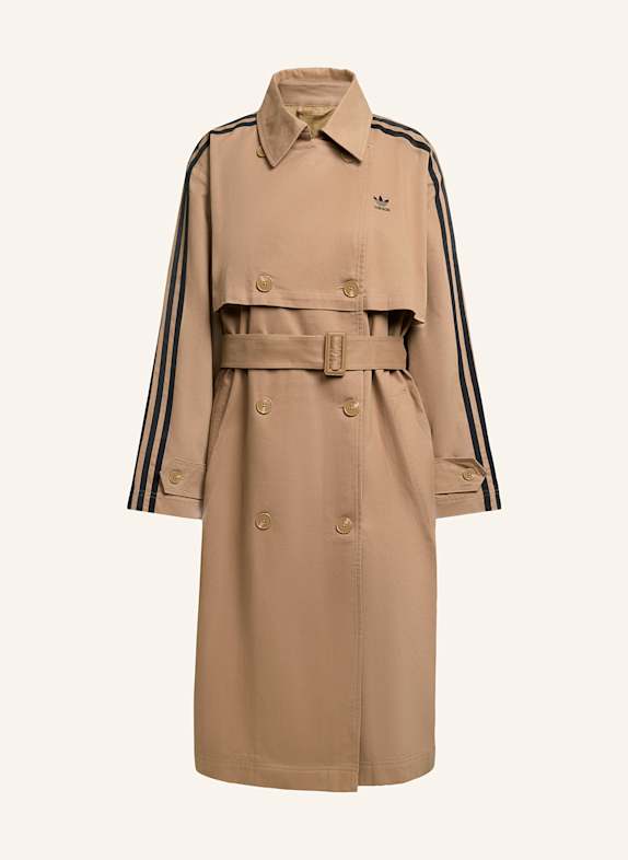 adidas Originals Trenchcoat ADICOLOR TRENCH COAT TWILL COGNAC