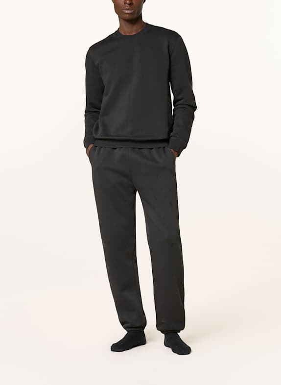 SKIMS Lounge-sweatshirt FLEECE-LOUNGE VASKET ONYX