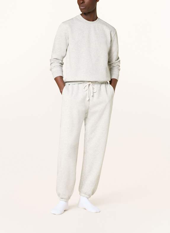 SKIMS Lounge-sweatshirt FLEECE-LOUNGE LYS HEDERGRA