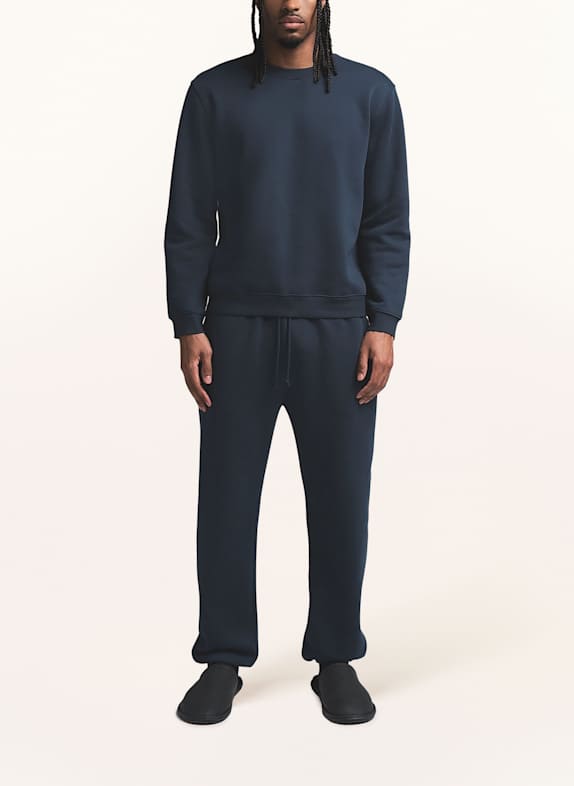 SKIMS Lounge-tröja FLEECE-LOUNGE NAVY