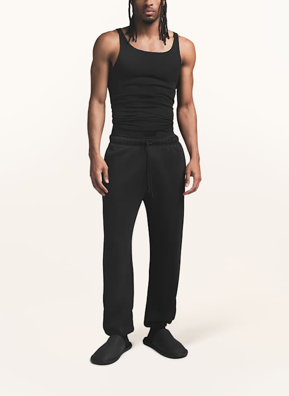 SKIMS Lounge-Sweatpants FLEECE-LOUNGE WASHED ONYX