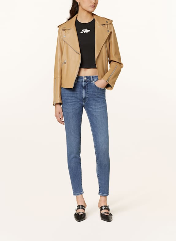 HUGO Skinny jeans 432 BRIGHT BLUE