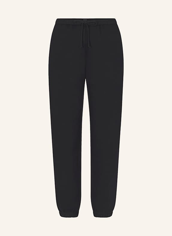 SKIMS Spodnie dresowe rekreacyjne COTTON-FLEECE ONYX