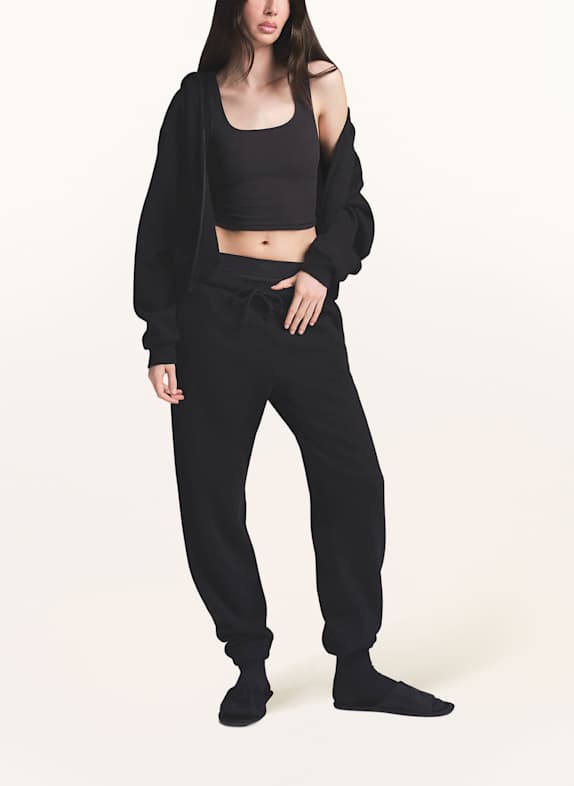 SKIMS Lounge-Sweatpants COTTON-FLEECE ONYX