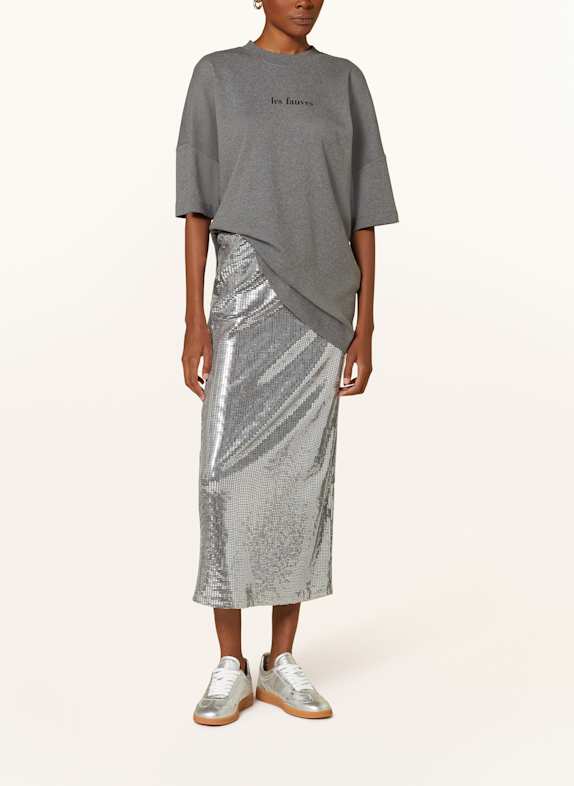 RIANI Jersey rok ZILVER