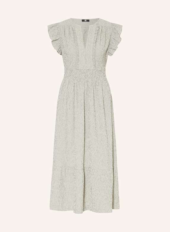 RIANI Kleid mit Rüschen TAUPE/ WEISS/ SCHWARZ