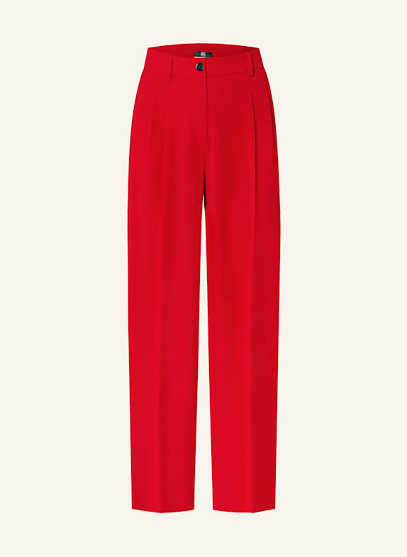 RIANI Wide leg trousers RED