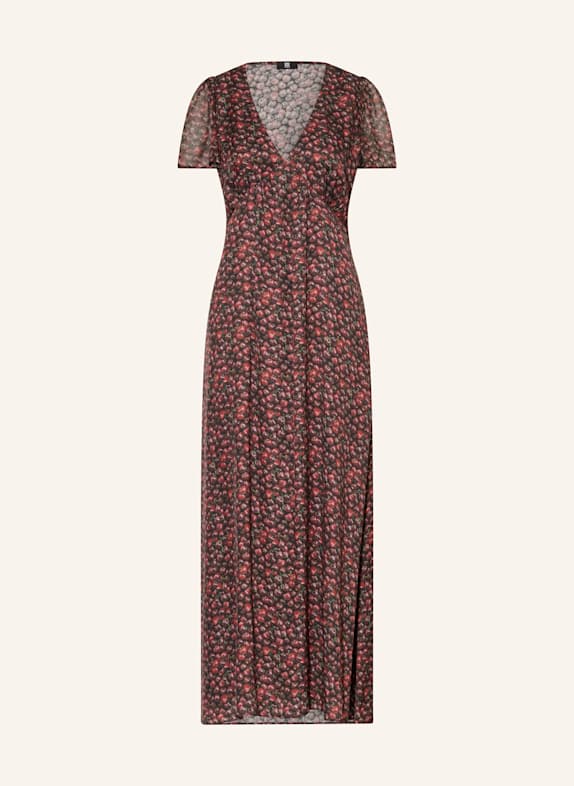 RIANI Kleid DUNKELROT/ DUNKELLILA/ GRÜN