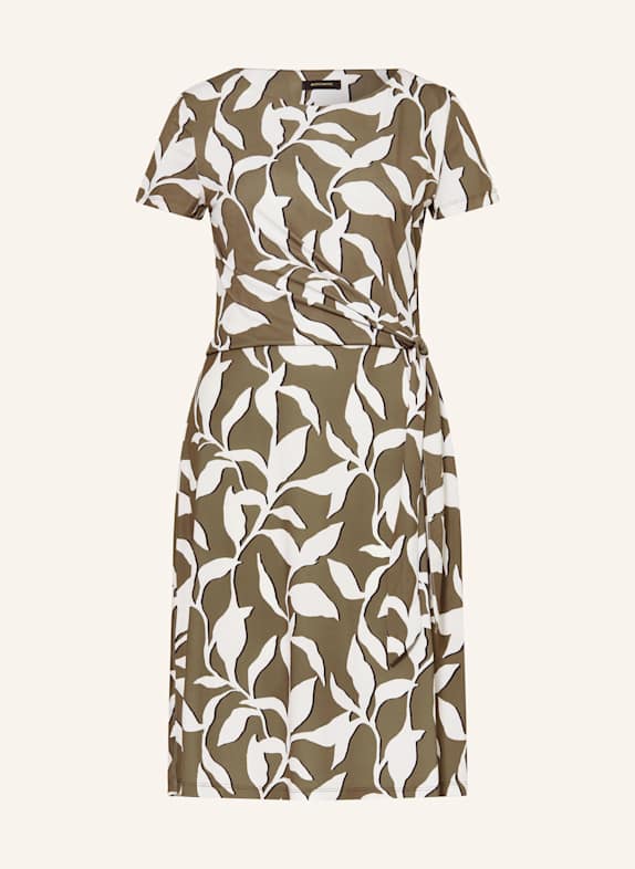 MORE & MORE Kleid OLIV/ WEISS