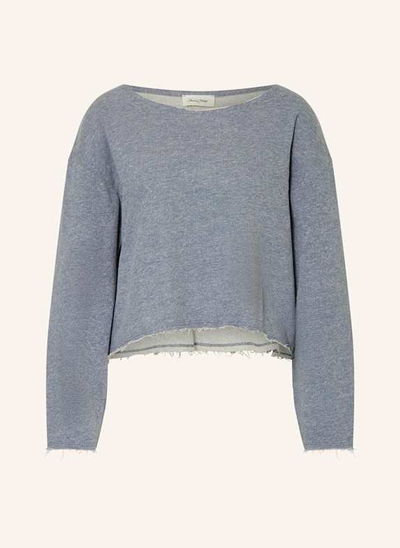 American Vintage Sweatshirt OFYBOW BLAUGRAU