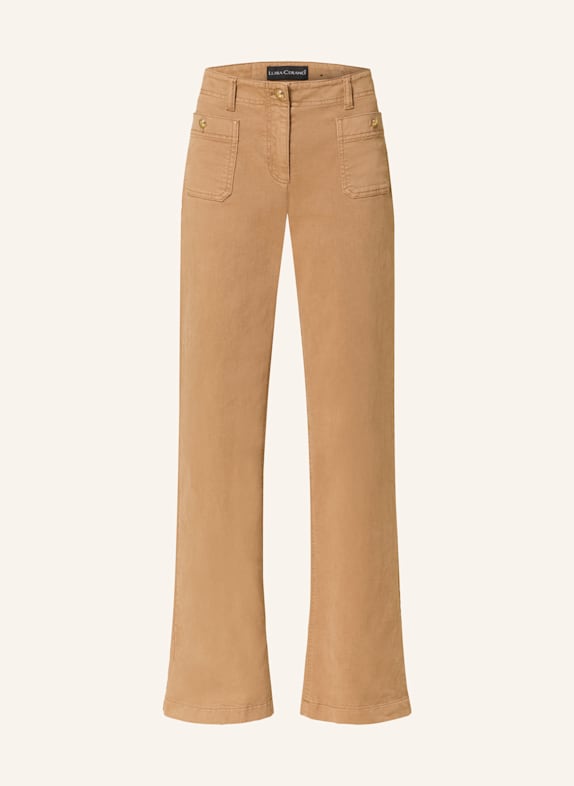 LUISA CERANO Wide Leg džíny 7412 the statement check