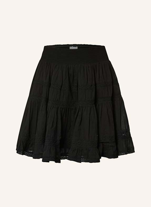 NEO NOIR Rock CALLIA mit Spitze SCHWARZ