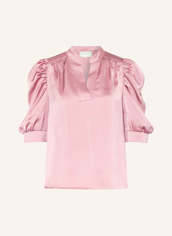 NEO NOIR Blusenshirt ROELLA aus Satin ROSÉ