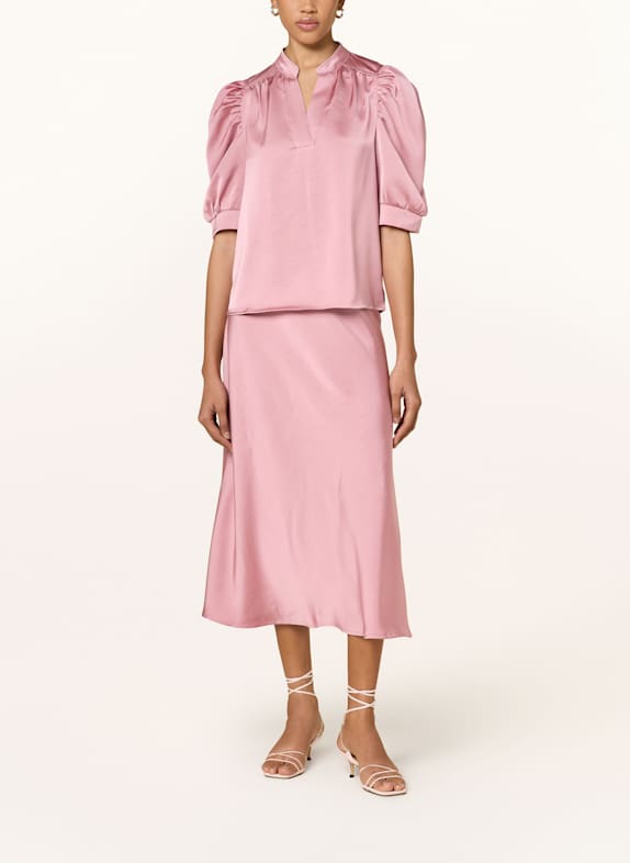 NEO NOIR Blusenshirt ROELLA aus Satin ROSÉ