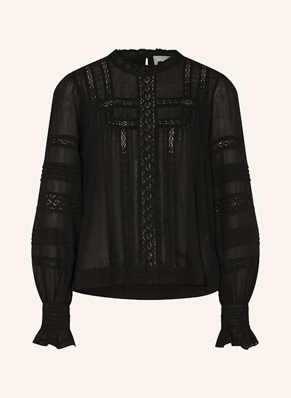 NEO NOIR Blusenshirt EBBA S SCHWARZ