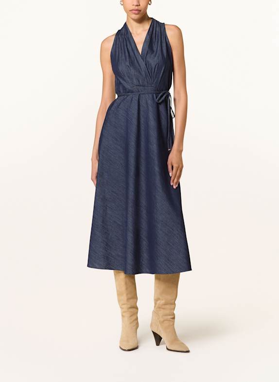 LUISA CERANO Dress in denim look DARK BLUE